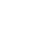 Fish with bubbles icon in white